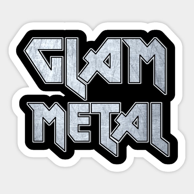 Glam metal Sticker by KubikoBakhar